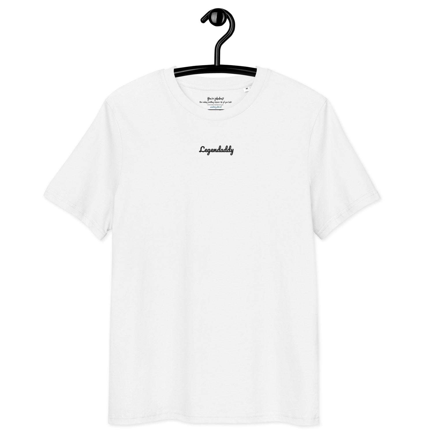 Legendaddy hangerorganic-cotton t-shirt white-front