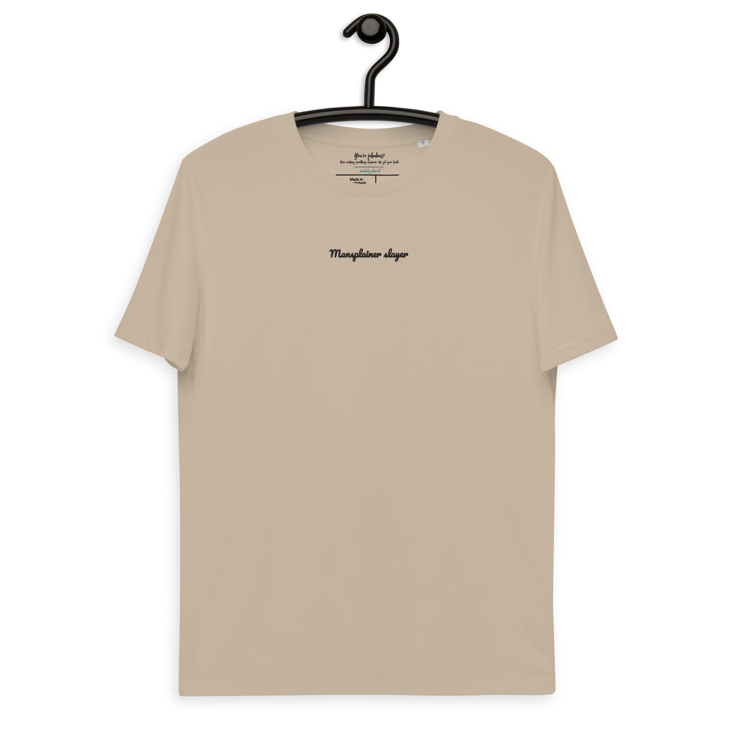 Mansplainer slayer - ekologisk T-shirt