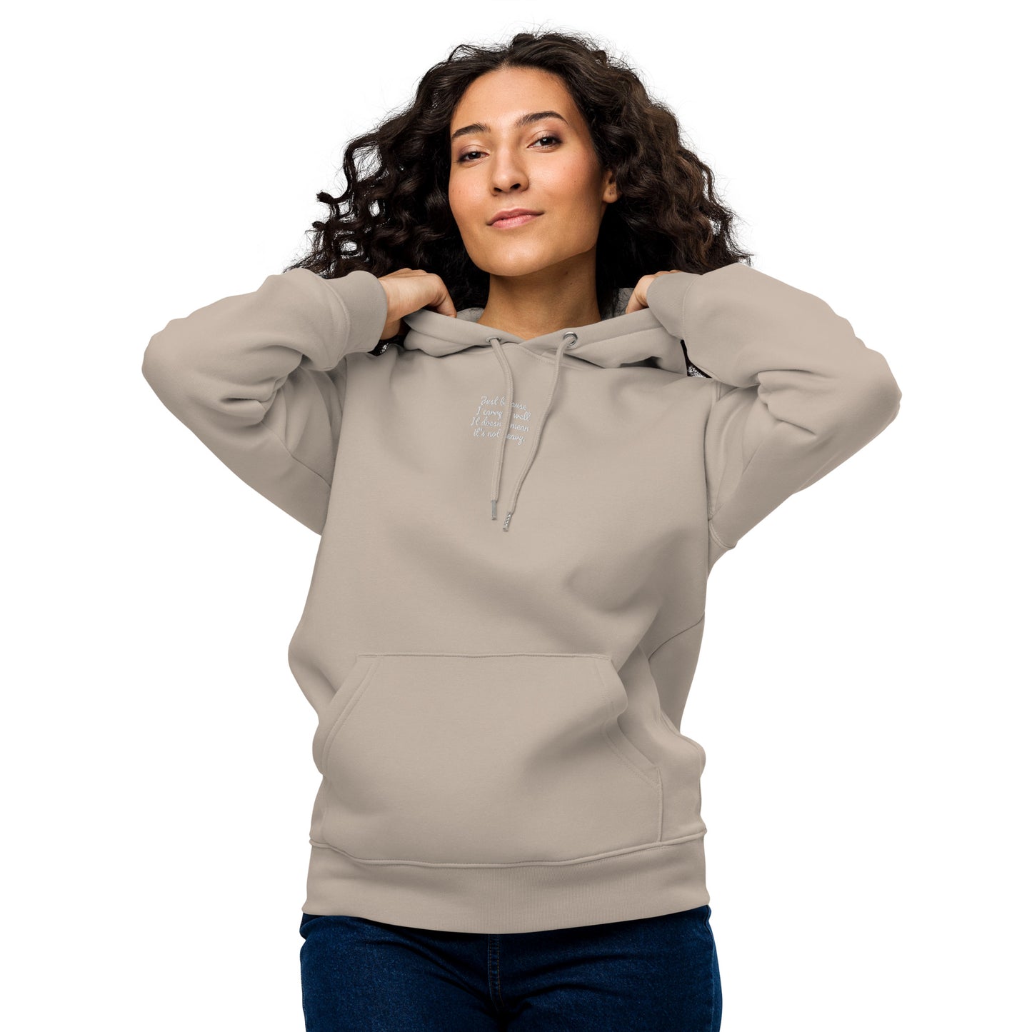 Just because - organic hoodie