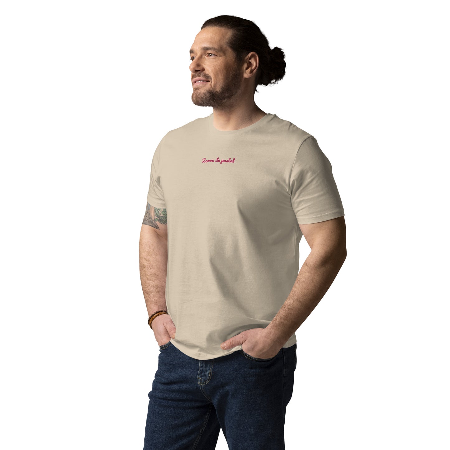Zorra de postal beige organic T-shirt