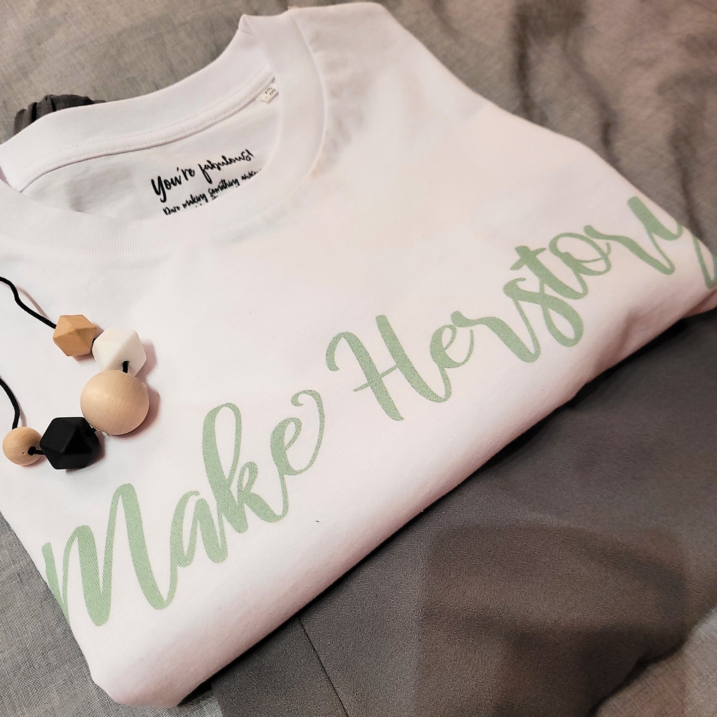 Make Herstory - organic T-shirt