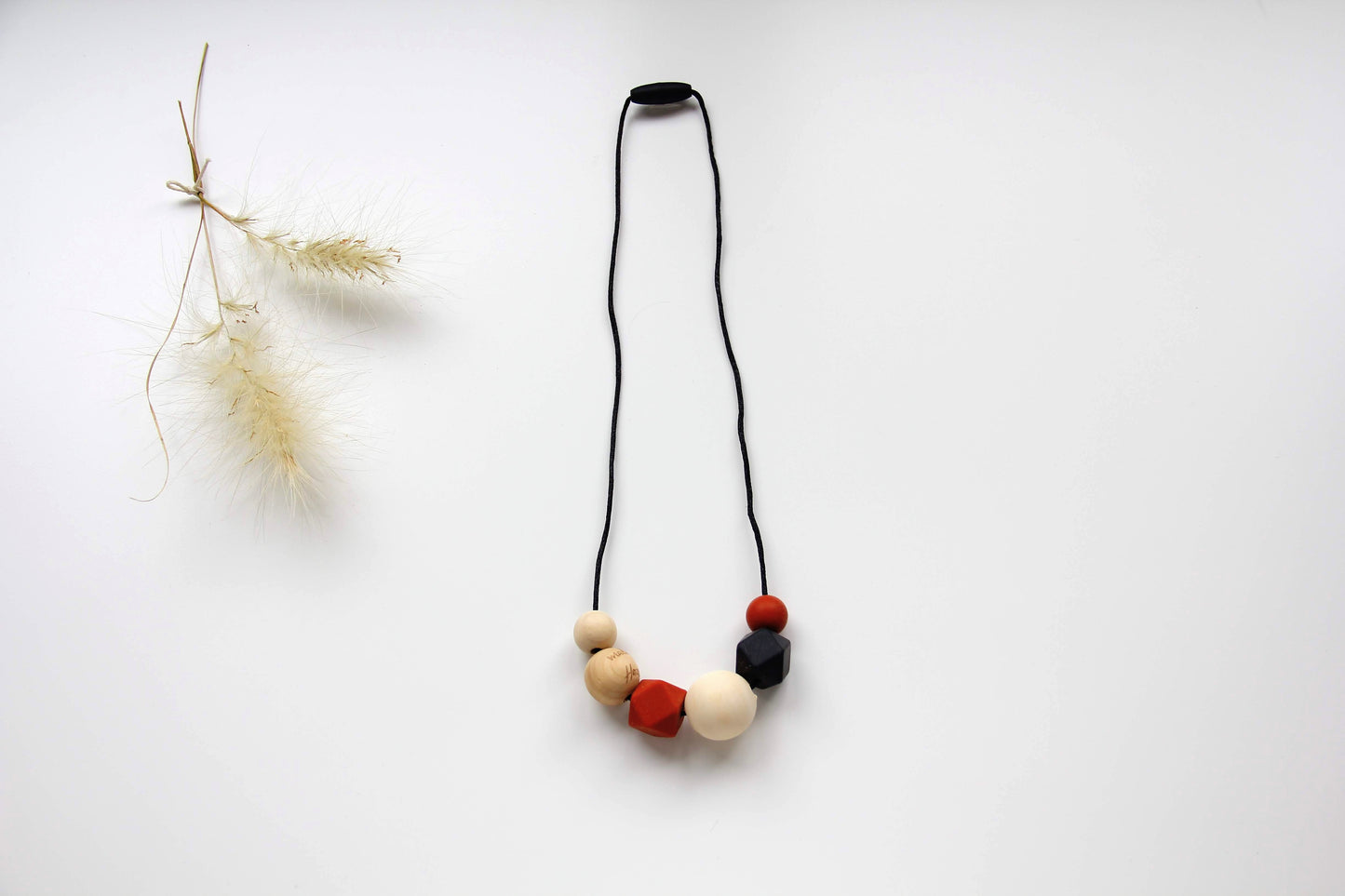 Mustard, Rusty & Blue or Rust Brown - Nursing Necklace!.