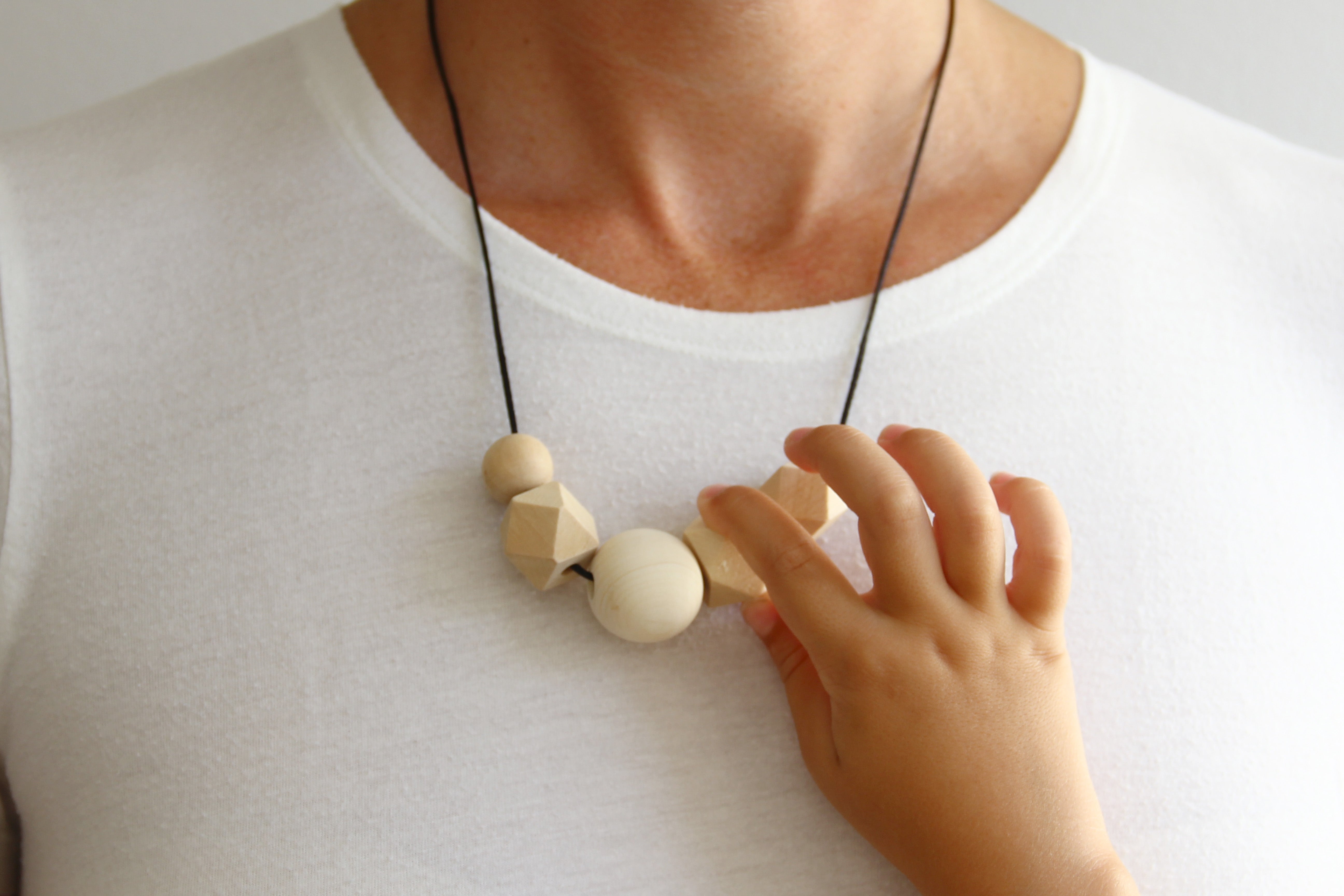 Men's teething necklace on sale