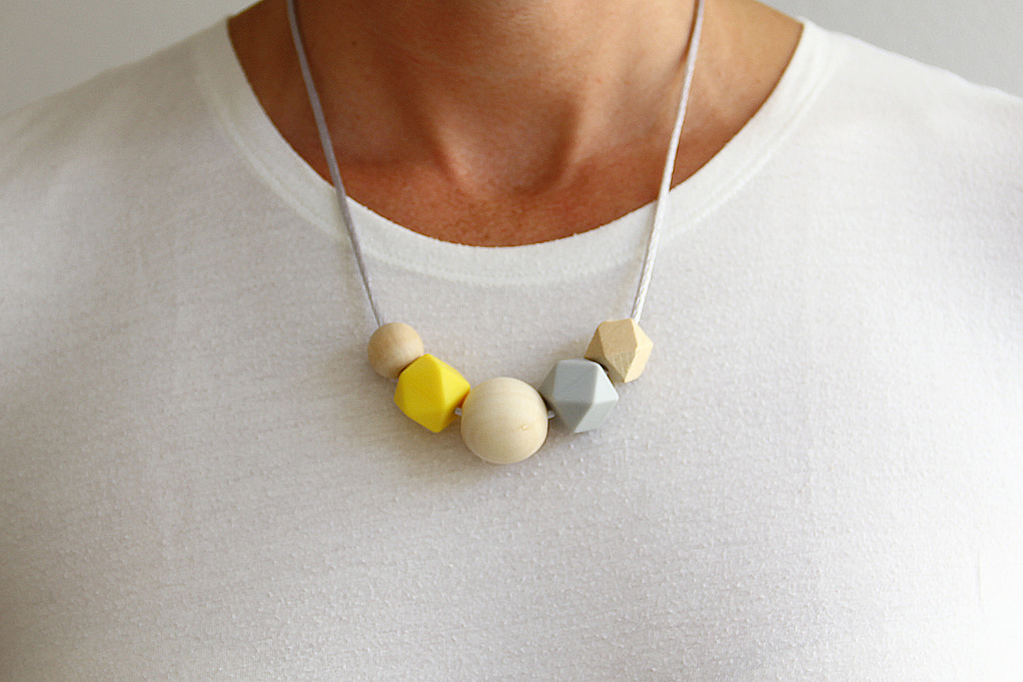 Yellow Large - Nursing Necklace