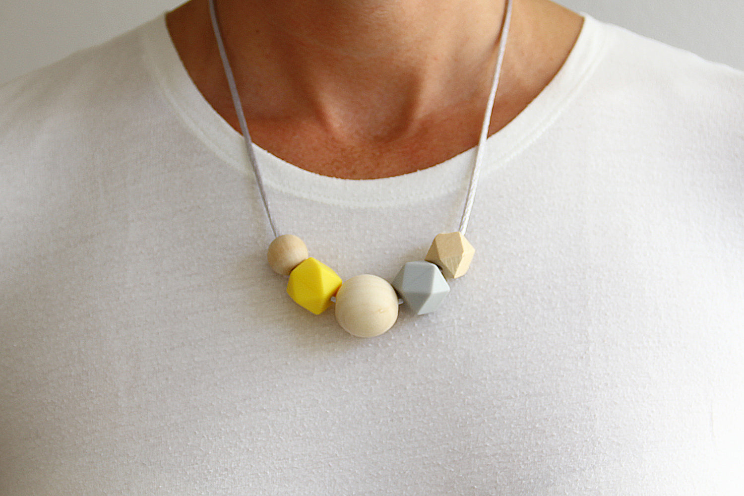 Yellow Large - Nursing Necklace