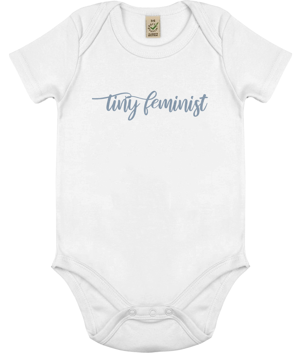 Tiny Feminist - organic baby body.