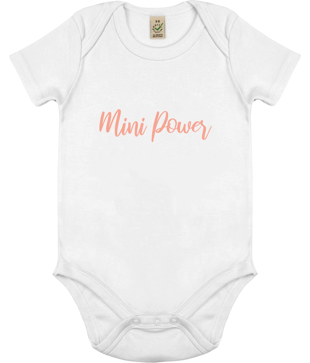 Mini Power - organic body - Peach.