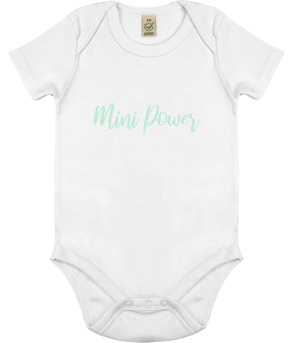 Mini Power - organic body - Mint.