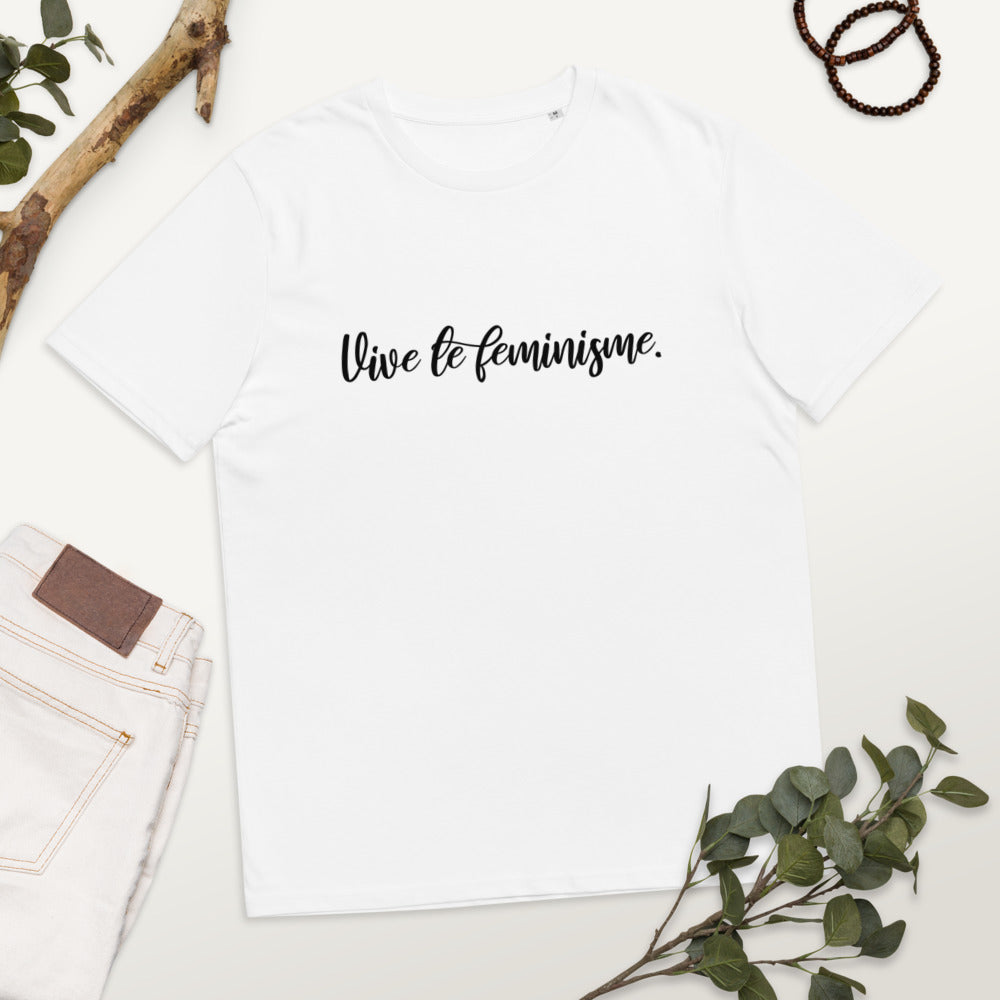 Vive le Feminisme. - organic Feminist T-shirt