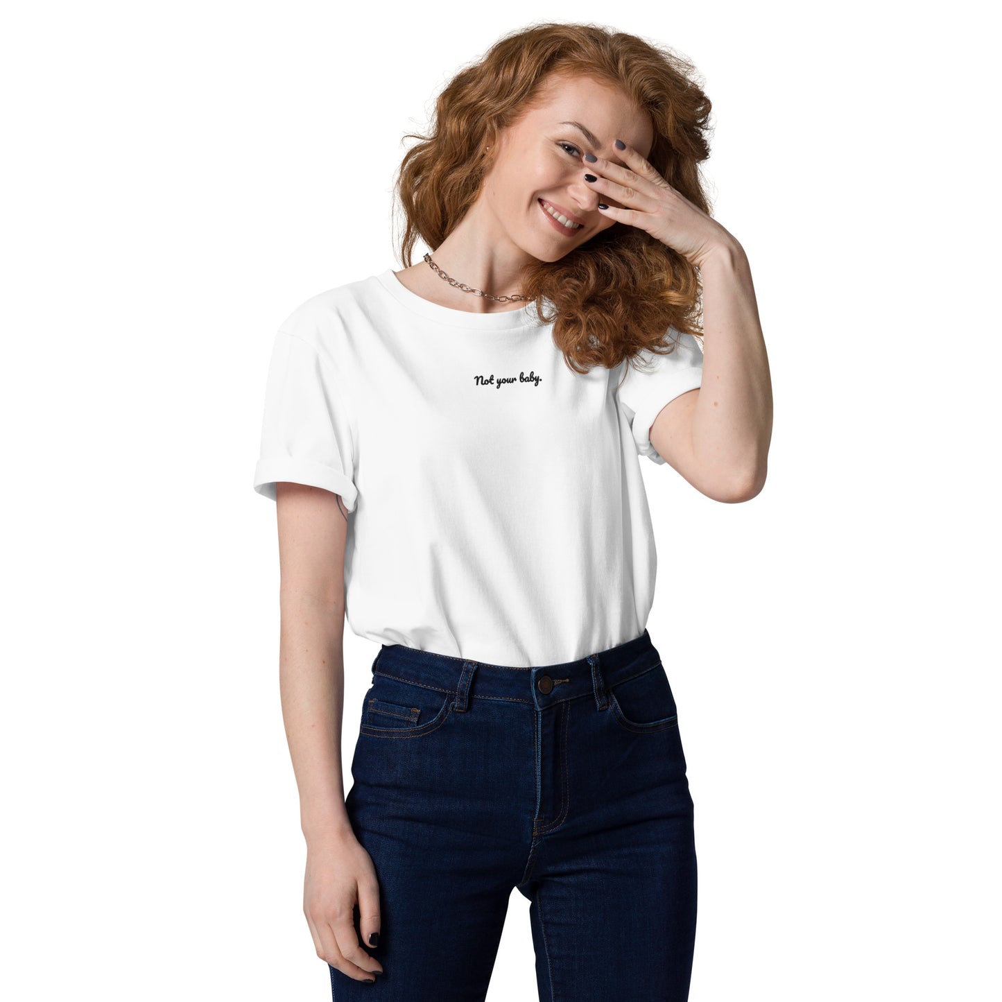 Not your baby. - ekologisk T-shirt