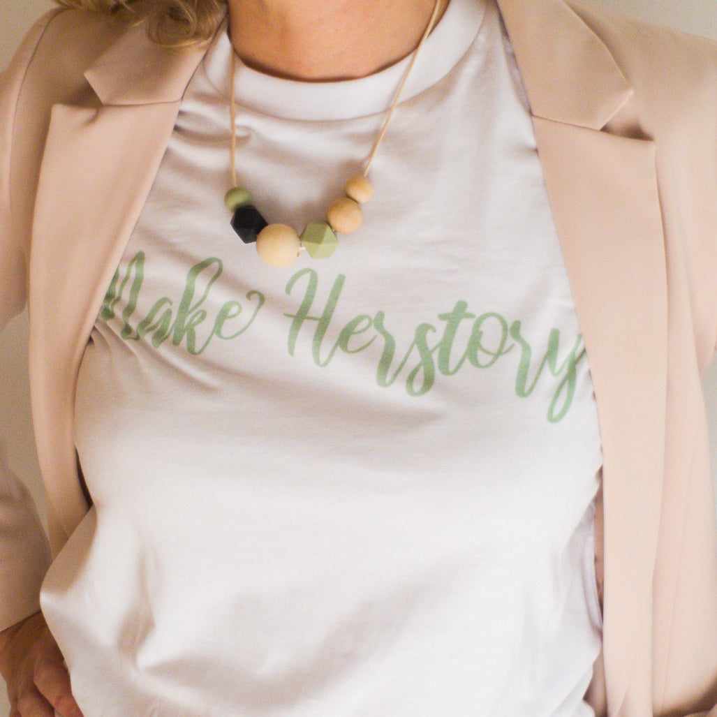 Trendy & eco-friendly Female Empowerment T-shirts. New feminist Tee apparel from madebyHazel