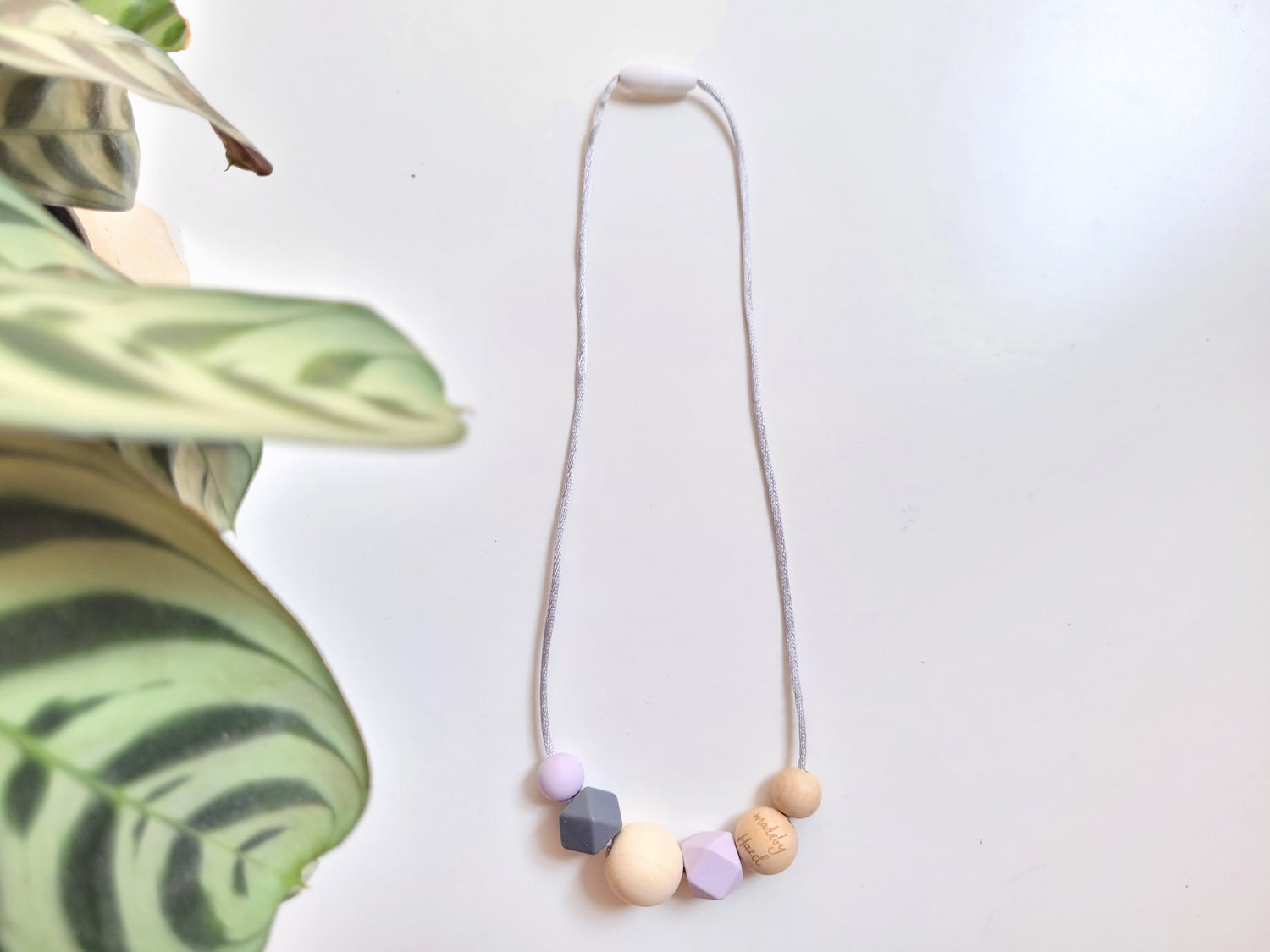 NursingNecklace Lilac Purple from madebyHazel