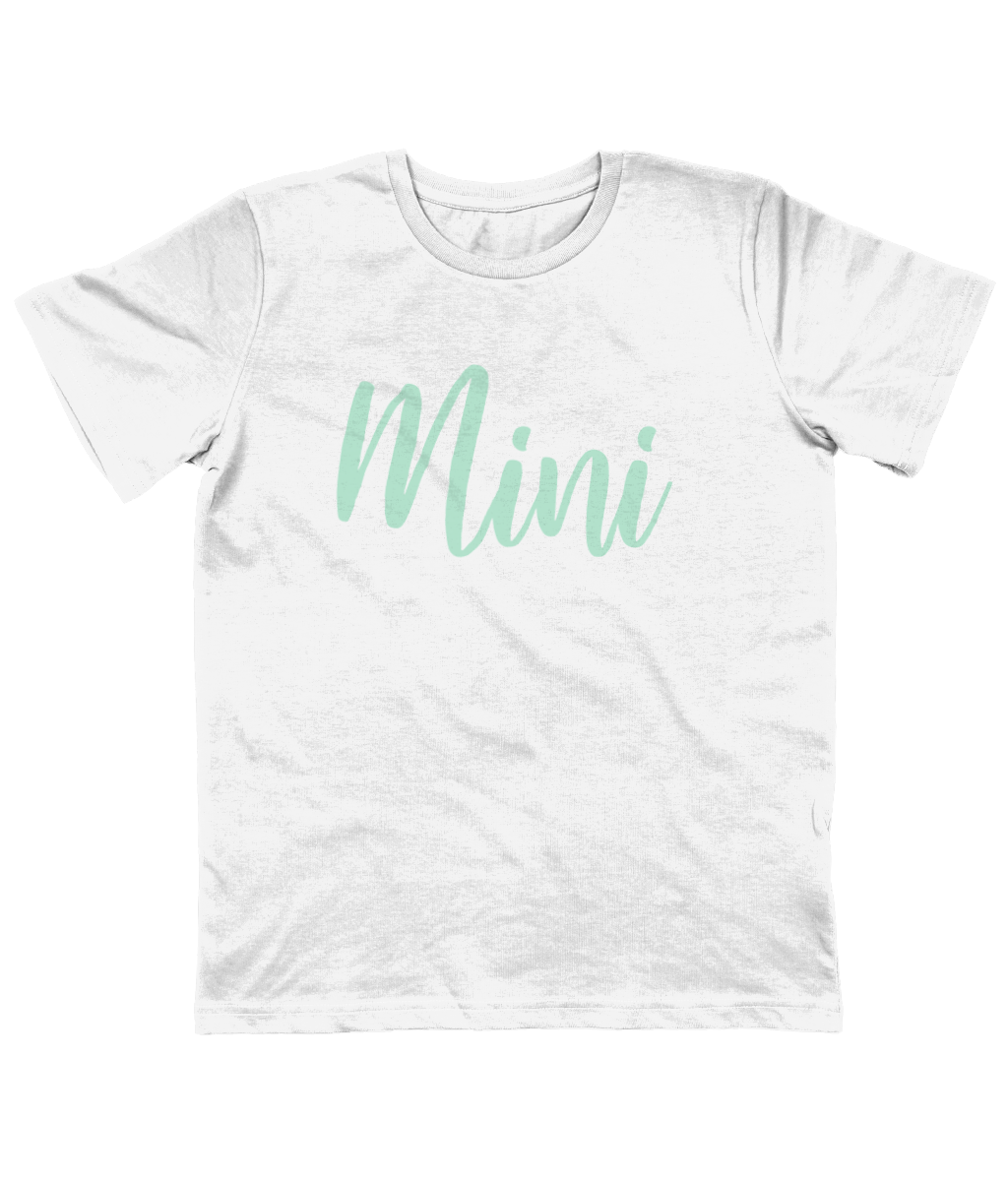 Mini - organic kid T-shirt - Mint.