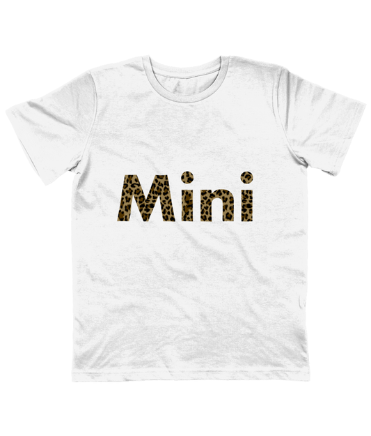 Mini - organic kids T-shirt - Leopard!.
