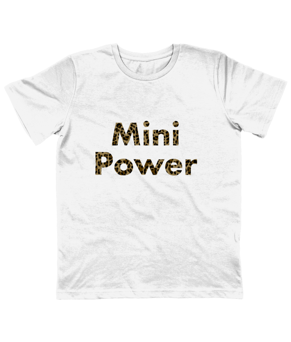 Mini Power - organic kid T-shirt - Leopard!.