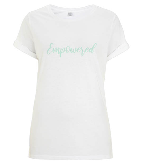 Empowered - organic Women's T-shirt - Mint.