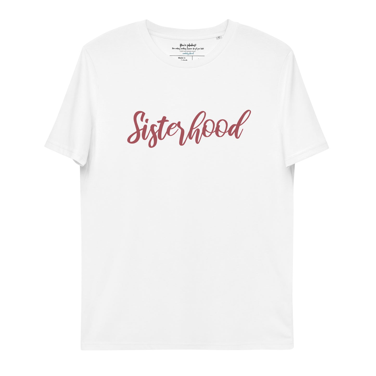 Sisterhood Muave organic T-shirt madebyHazel.jpg