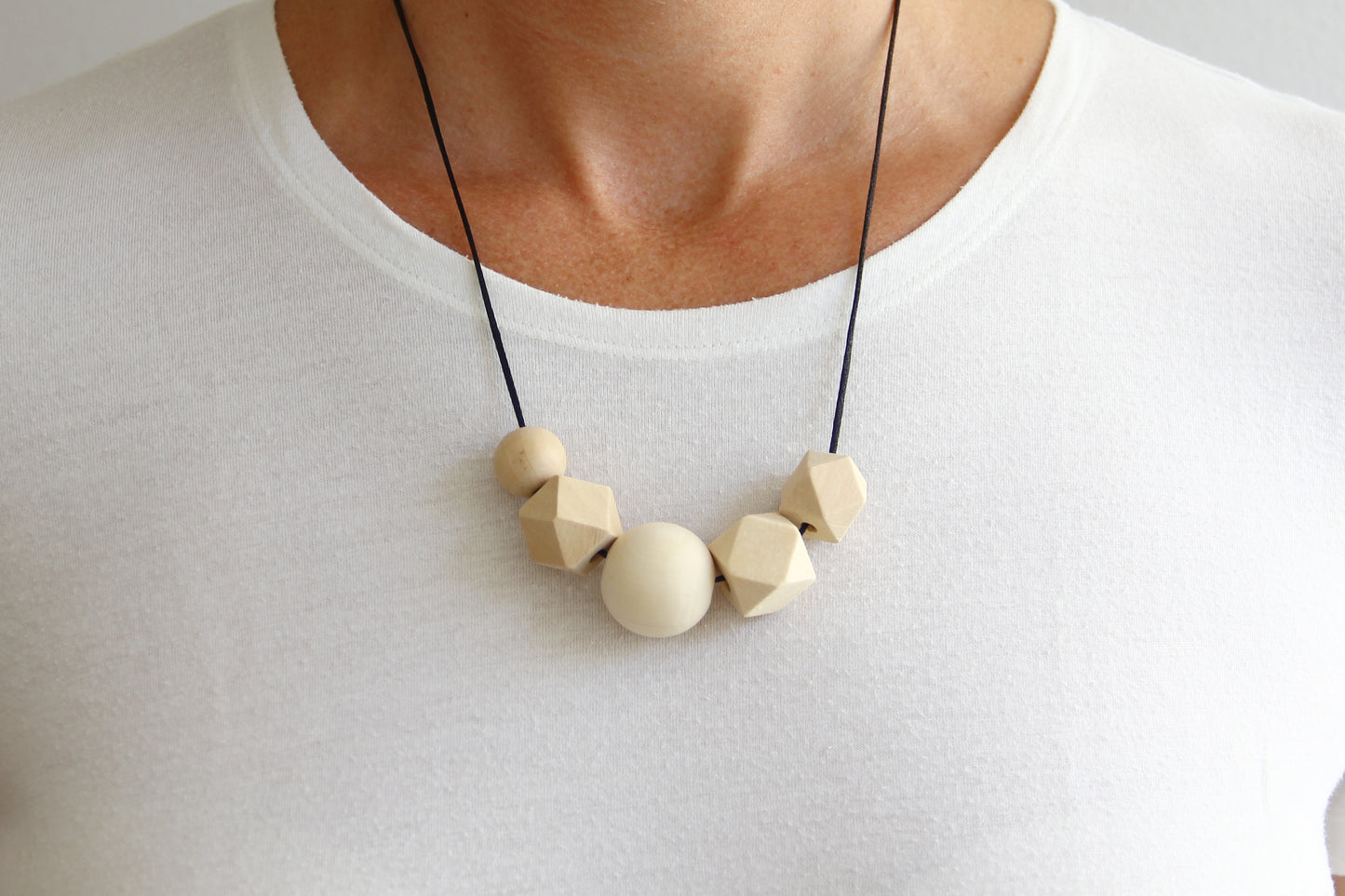 Wood Large - Nursing Necklace!.