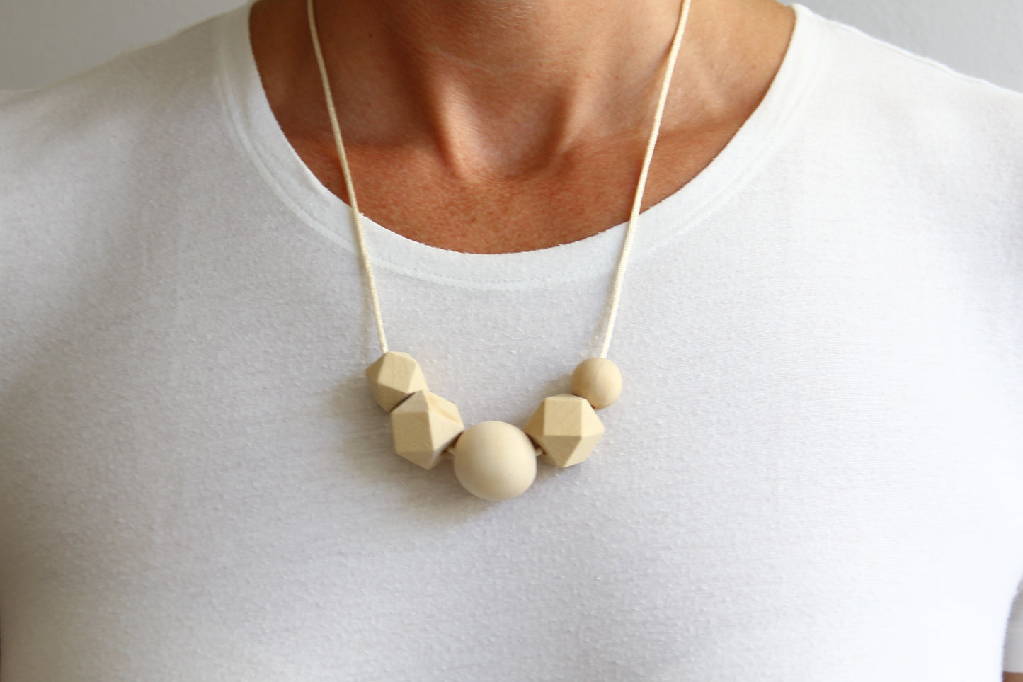 Wood Large - Nursing Necklace!.