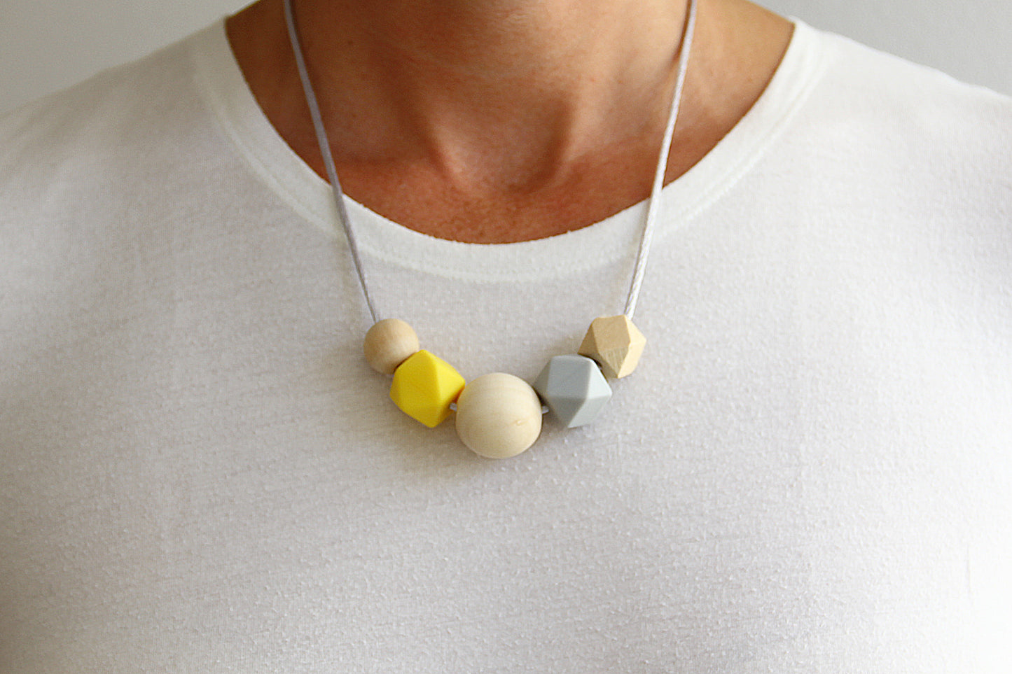 Yellow Large - Nursing Necklace!.