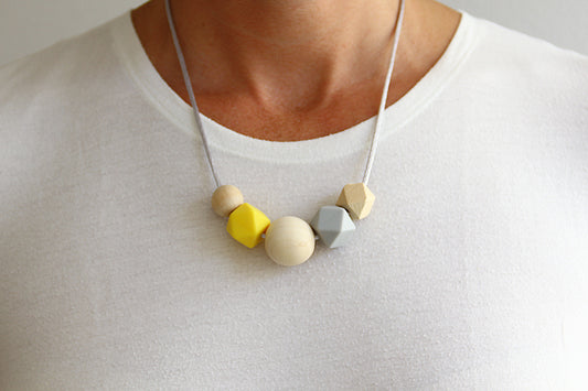 Yellow Large - Nursing Necklace