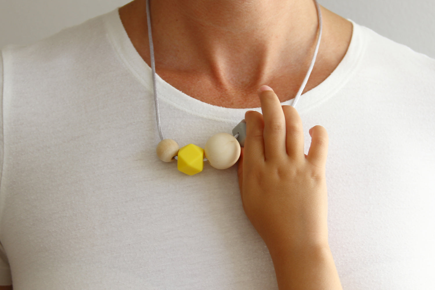 Yellow Large - Nursing Necklace!.