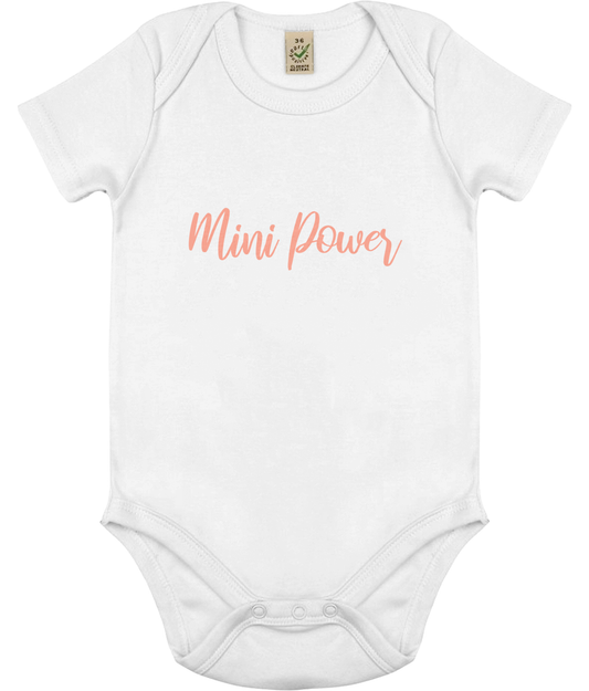 Mini Power - organic body - Peach.