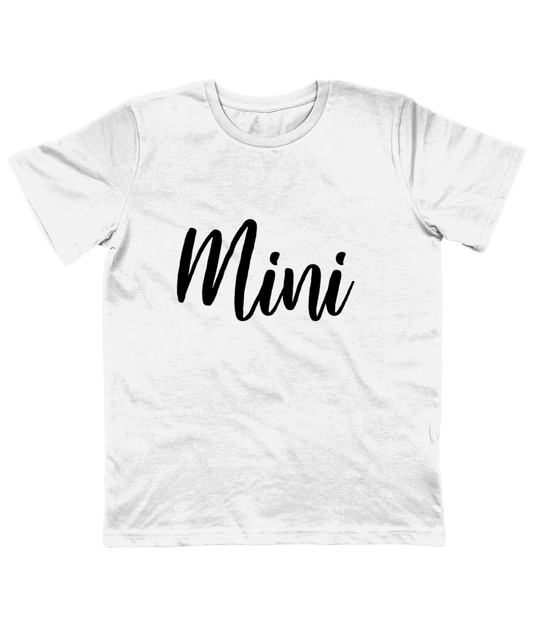 Mini - organic kid T-Shirt - Black.