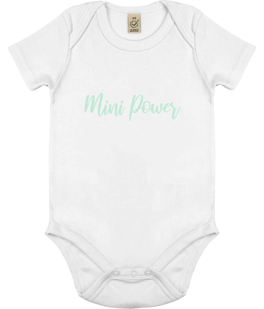 Mini Power - organic body - Mint.