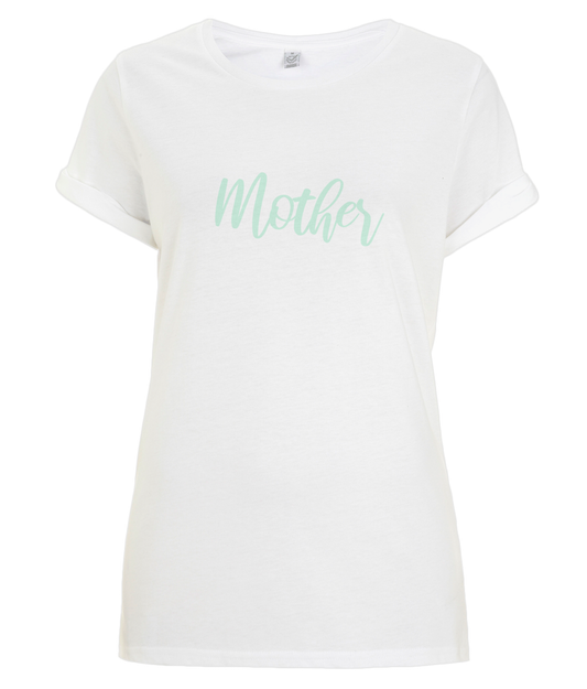 Mother - organic T-shirt - Mint.