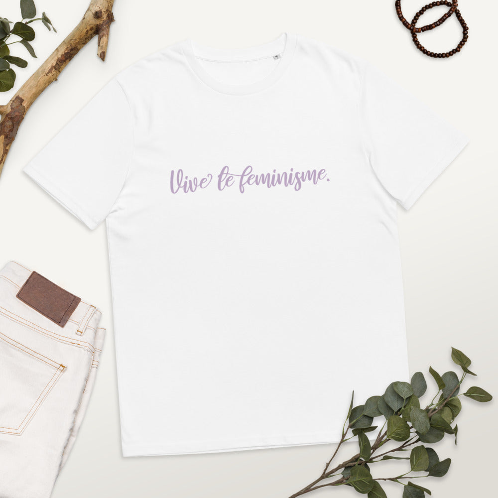 Vive le Feminisme. - organic Feminist T-shirt