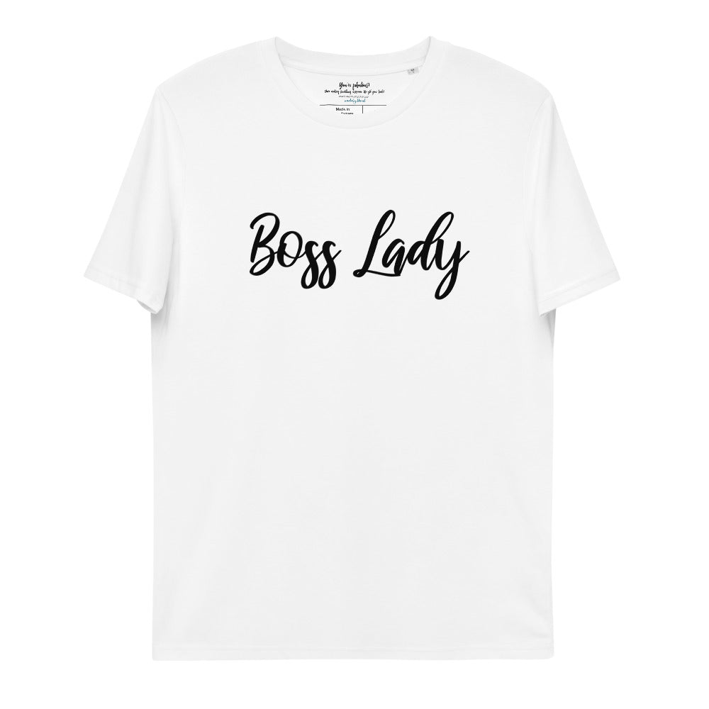 Stylish Boss Lady T-shirt in organic cotton from madebyHazel